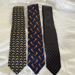 Vintage Brooks Brother all silk ties
